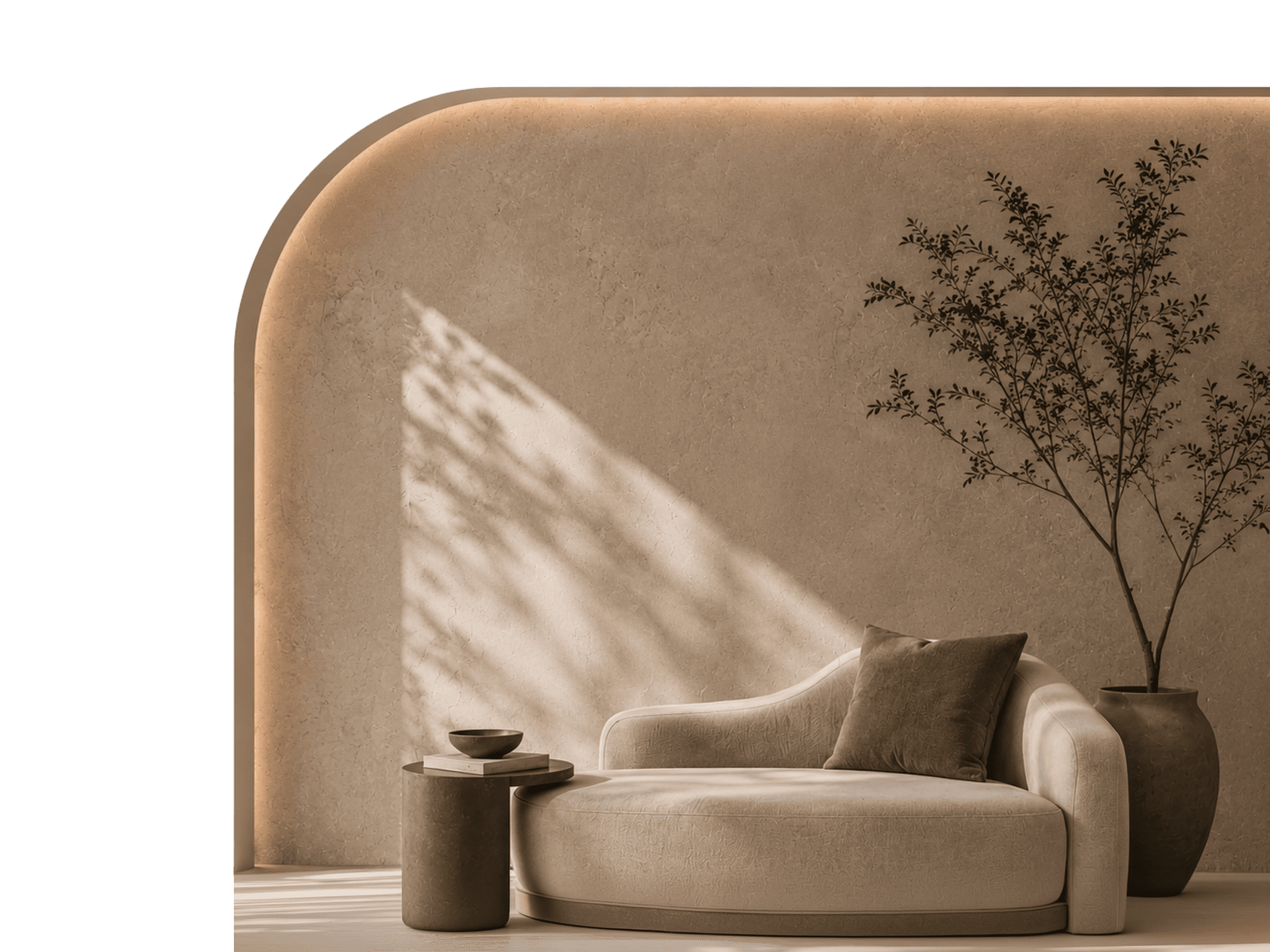 Thoughtfully designed interior space
